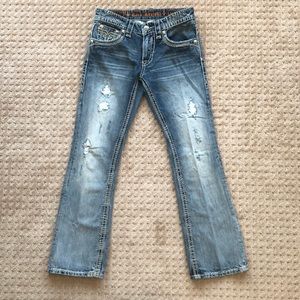 Rock Revival “Troy” Slim Boot Jeans